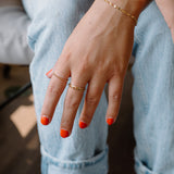 Juno Chain Stacking Ring