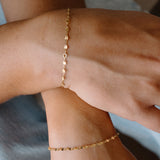 Sol Mini Sunburst Paperclip Bracelet