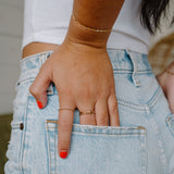 Juno Chain Stacking Ring
