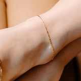 Arden Box Chain Anklet