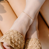 Arden Box Chain Anklet