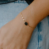Personalized Mini Oval Bracelet