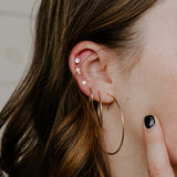 Faith Cross Stud Earrings