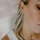 Paige Paperclip Backdrop Earrings