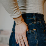 Eden Pearl Stacking Ring