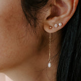 Eden Pearl Stud Earrings