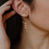 Sol Bold Sunburst Backdrop Earrings