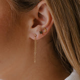 Double Loop Chain Earrings