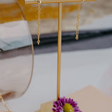 Everly Lux Paperclip Backdrop Earrings