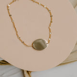 Personalized Medium Oval Disc Bracelet