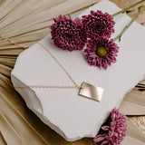 Personalized Rectangle Necklace