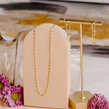 Sol Mini Sunburst Chain Earrings