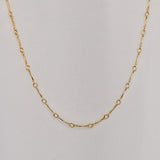 Esme Sculpted Bar Chain Anklet