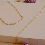 Everly Lux Paperclip Chain Bracelet