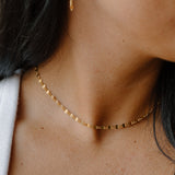 Zara Bold Mirror Chain Necklace