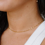 Lumi Double Mirror Chain Necklace
