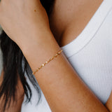 Lumi Double Mirror Chain Bracelet