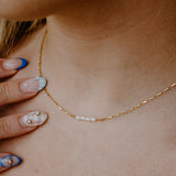 Eden Pearl Quad Necklace