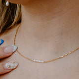 Eden Pearl Quad Necklace