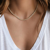 Estel Classic Tennis Necklace
