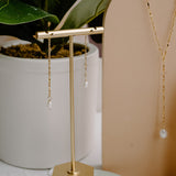 Eden Pearl Backdrop Earrings