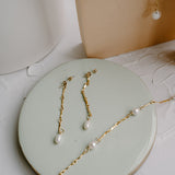 Eden Pearl Backdrop Earrings