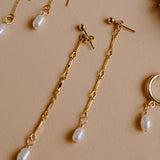 Eden Pearl Backdrop Earrings