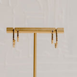 Celine Statement Hoop & Huggie Earrings