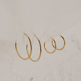 Lyra Hoop and Huggie Earrings