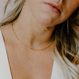Paige Paperclip Chain Necklace