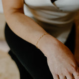 Paige Paperclip Chain Bracelet