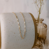 Esme Sculpted Bar Chain Bracelet
