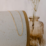 Elle Flat Bar Chain Necklace