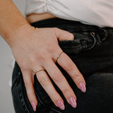 Isla Micro Solitaire Ring