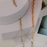 Paige Paperclip Chain Necklace