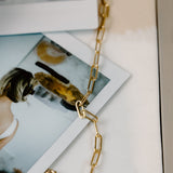 Paige Paperclip Chain Anklet