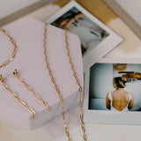 Paige Paperclip Chain Necklace