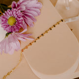 Zara Bold Mirror Chain Anklet