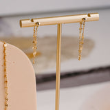 Sol Mini Sunburst Chain Earrings