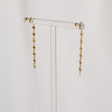 Lumi Double Mirror Backdrop Earrings