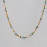 Ellie Enamel Bracelet - Cinderella Blue