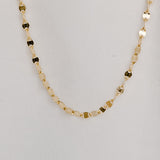 Lumi Double Mirror Chain Necklace