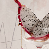 Dragonfruit Drip Threader Earrings