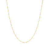 Ellie Enamel Necklace - White