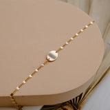 Personalized Mini Oval Bracelet