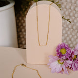 Elle Flat Bar Chain Bracelet