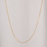 Elle Flat Bar Chain Necklace
