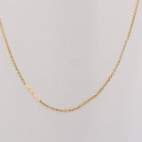 Elle Flat Bar Chain Necklace