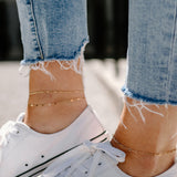 Paige Paperclip Chain Anklet
