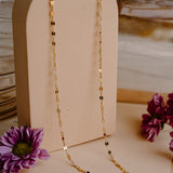 Zara Mirror Paperclip Chain Necklace